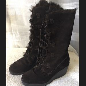 Suede Boots